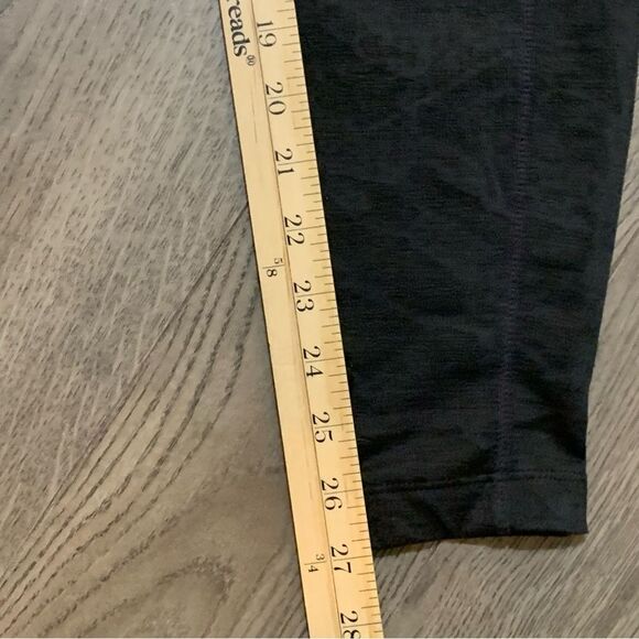 MONDETTA Brushed Jacquard High Waist Pockets Legging Women’s Medium Black. - Picture 16 of 16